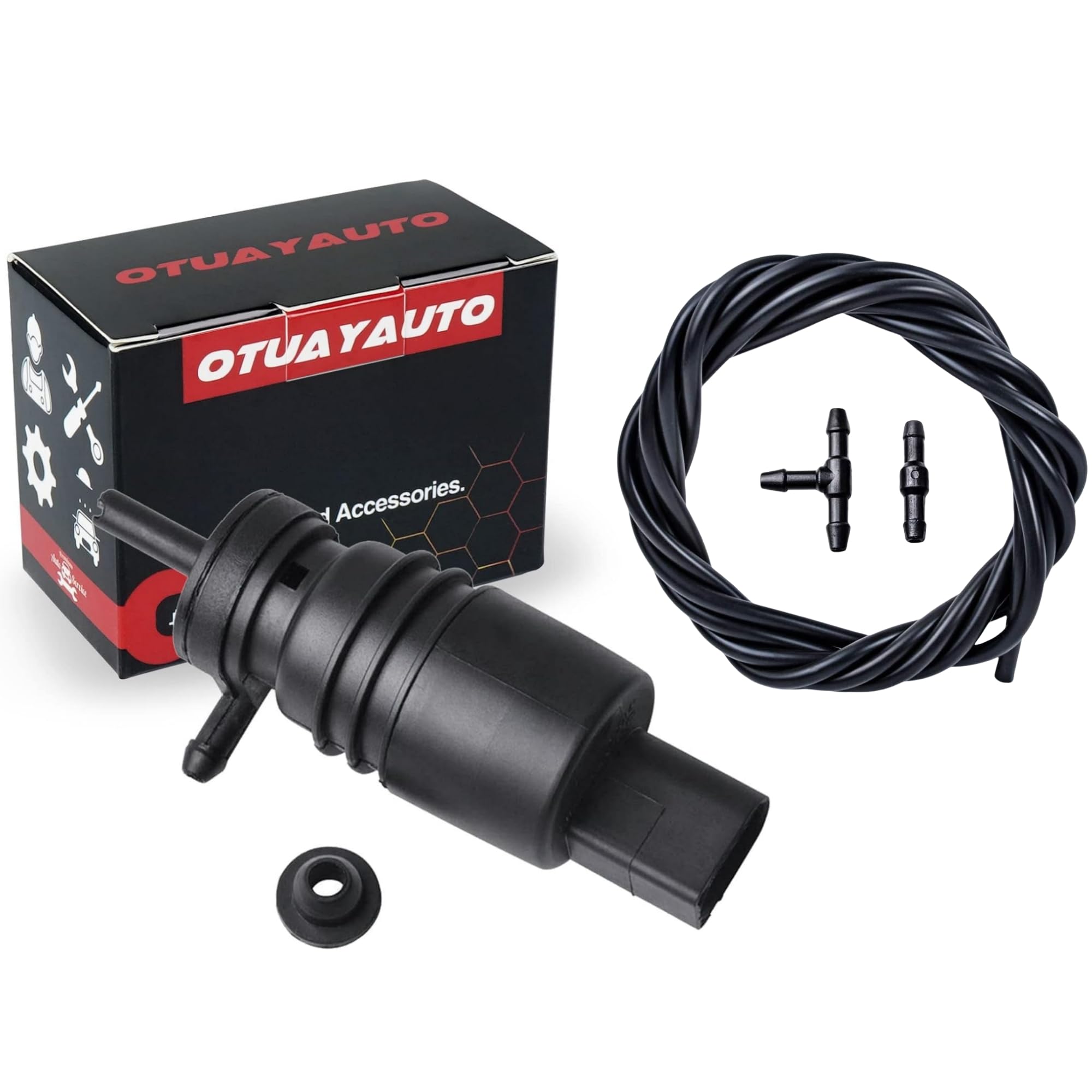 Amazon.com: OTUAYAUTO 2218690121 Windshield Washer Pump with
